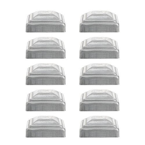 Pcs iron fence post - pcs, covers