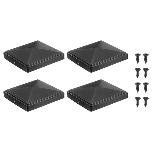 4pcs pyramid post cap - pyramid,
