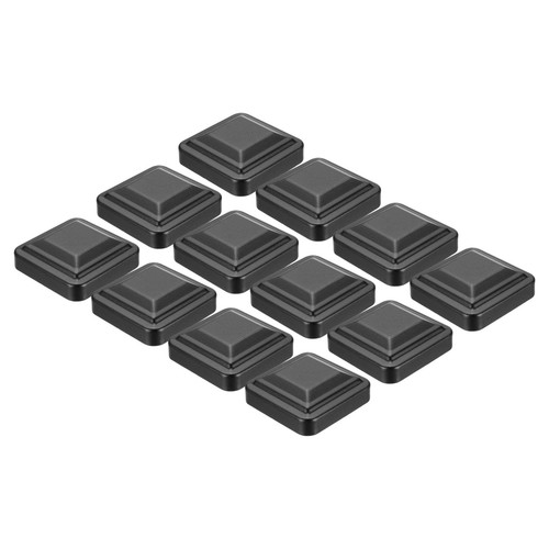 12pcs fence post caps x - caps,, 3.2"
