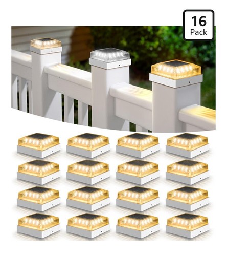 Solar post cap lights for - cap,