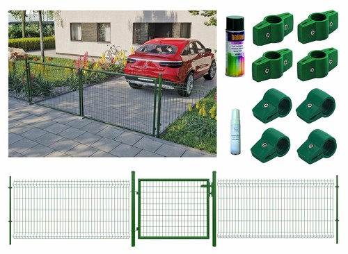 Strong welded wire fence green - strong,