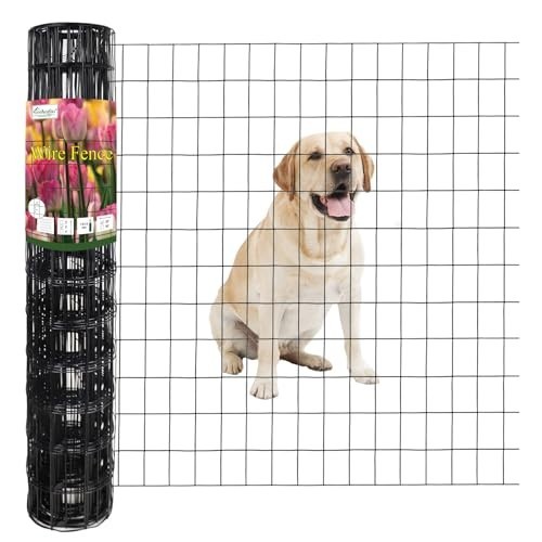Black pvc coated welded - pvc, wire