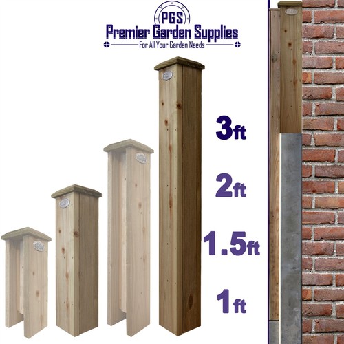 3ft timber concrete - 3ft, (90cm)