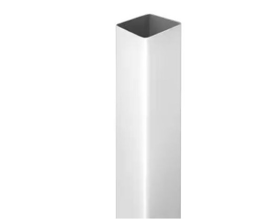 White vinyl square - square, fence