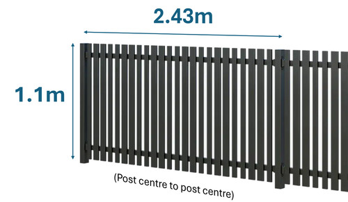 3000 series 1m high - -, 1.1m