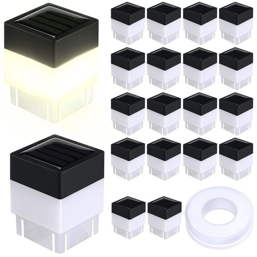 Tujoe solar post cap lights - cap,