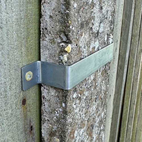 Fence panel security - panel, bracket